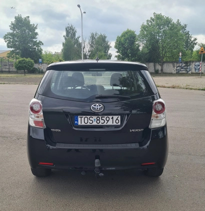 Toyota Verso cena 24600 przebieg: 166000, rok produkcji 2009 z Szadek małe 79